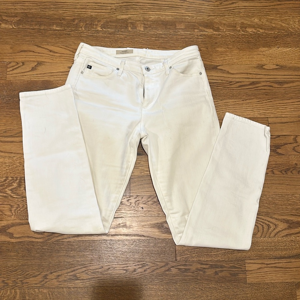 AG jeans - THE PRIMA - white Mid-Rose Cigarette